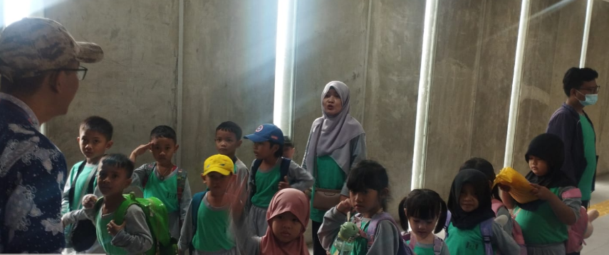 Kunjungan Literasi TK Babussalam Kwitang